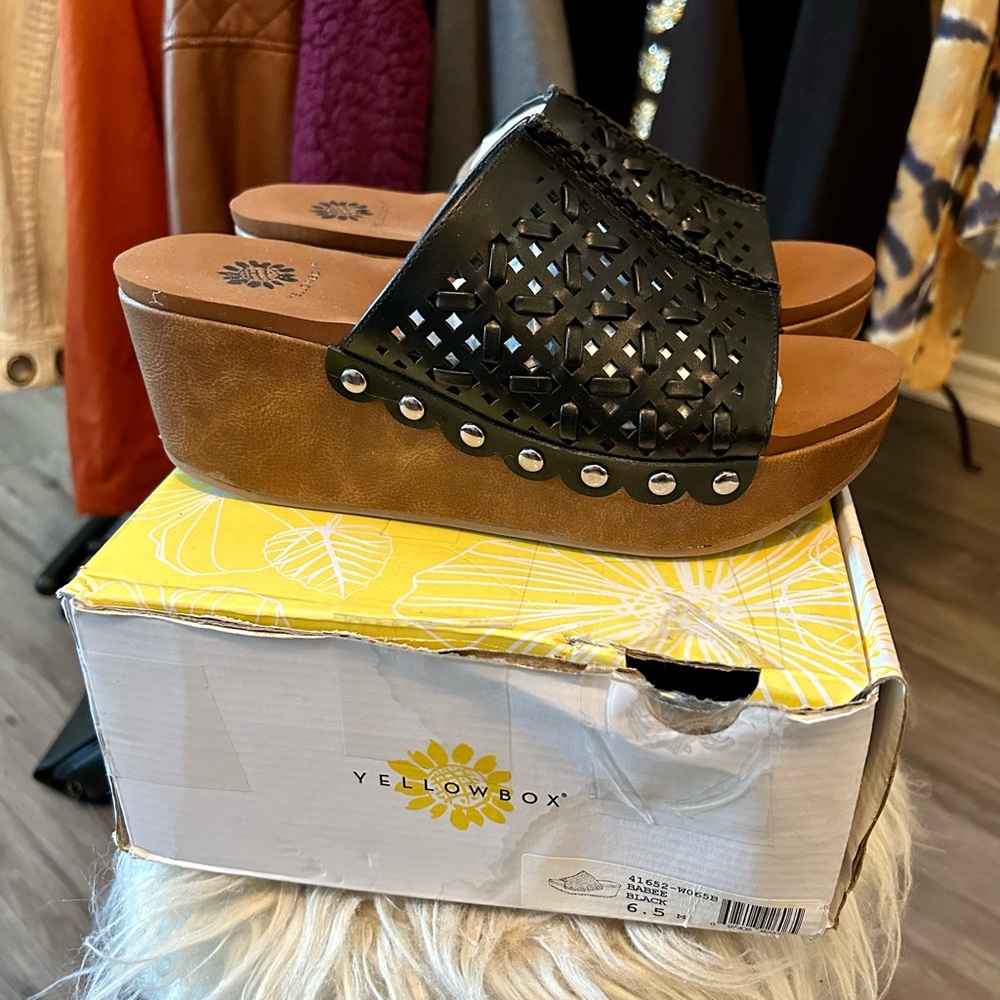 Yellow Box Shoes!